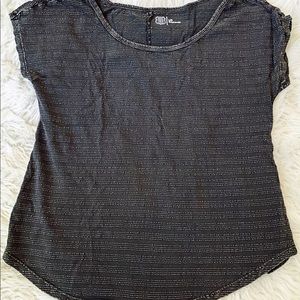 Textured Black TShirt